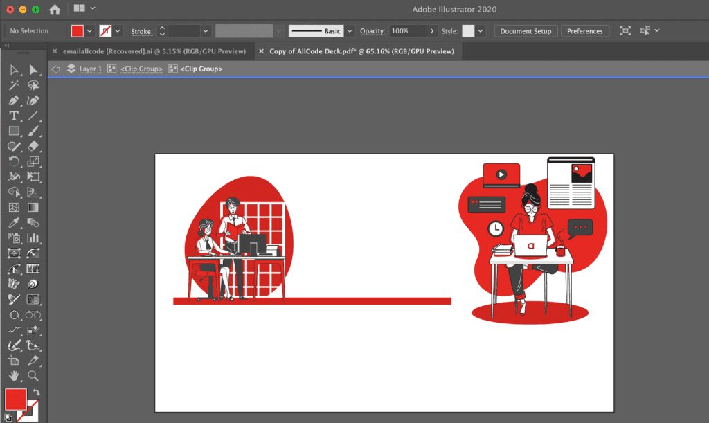 Export images from google slides to adobe illustrator