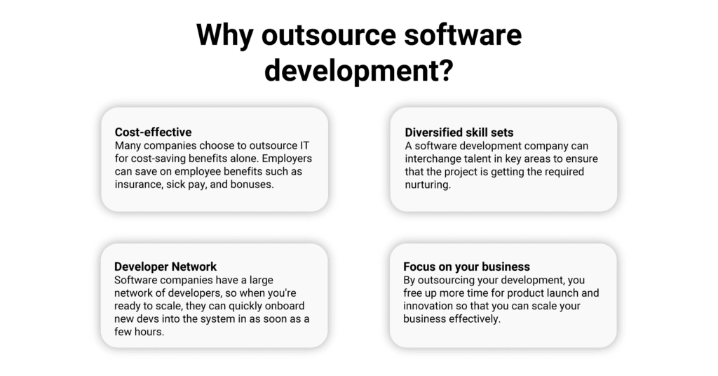 Why outsource software development?