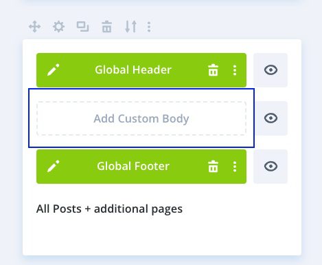Divi All Pages Posts with Custom Body