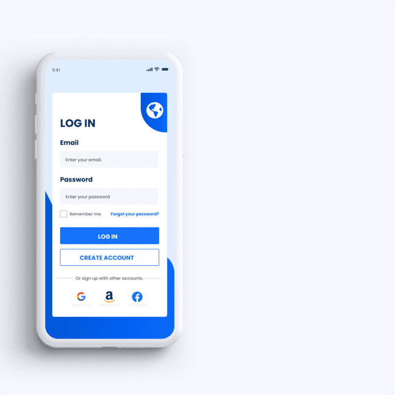 Design-login-pannel-ios