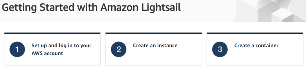 Get Started with Amazon Lightsail