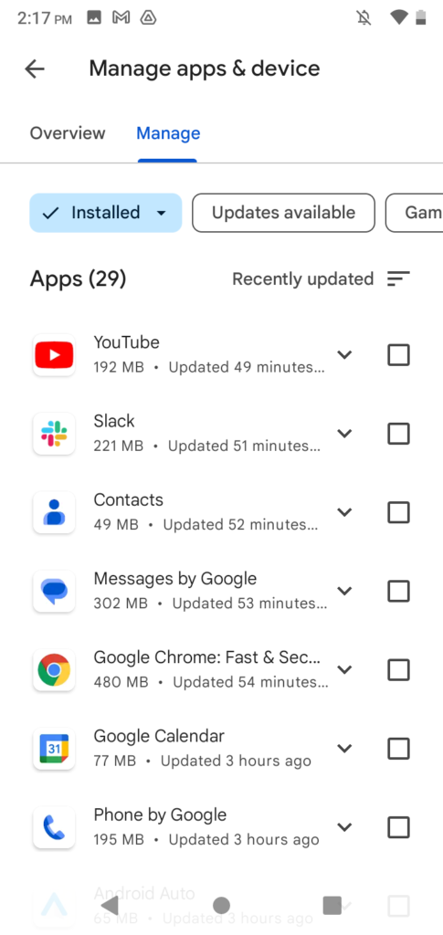 Google Play Multiple Applications